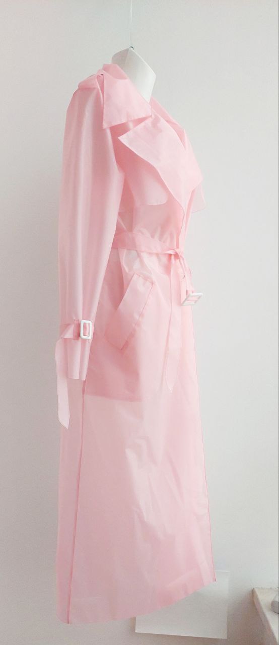 The Marshmallow Matte Trench Raincoat