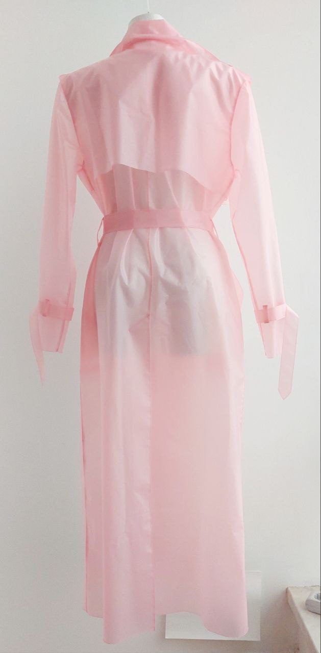 The Marshmallow Matte Trench Raincoat