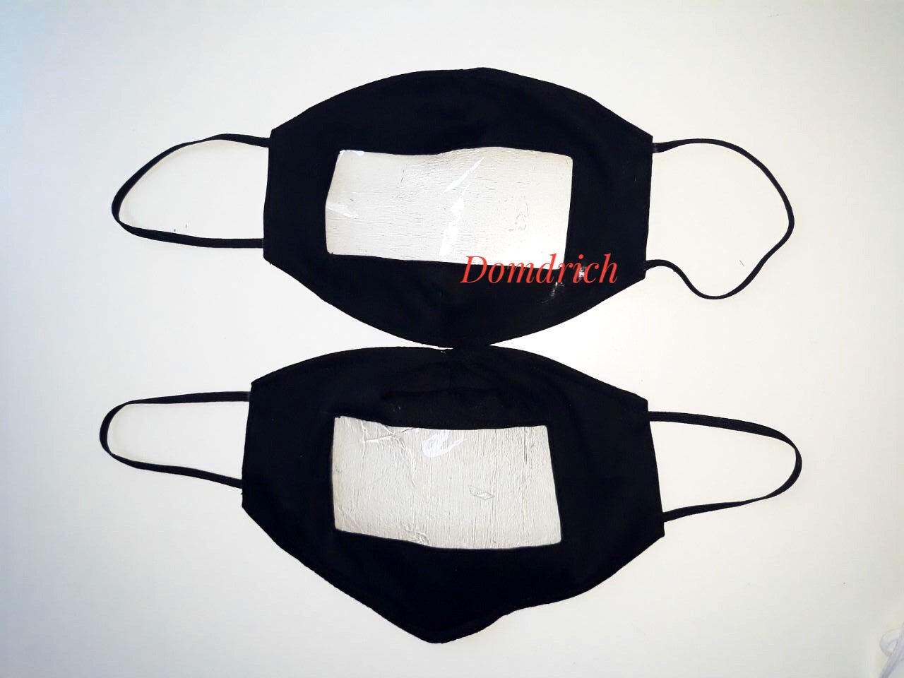 Clear vinyl protecting cover with two layered cotton frame. Unique protecting accessory!